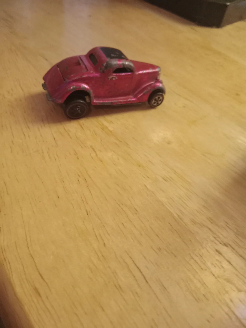 Vintage Red Line Hot Classic 36 Ford Coupe Pink